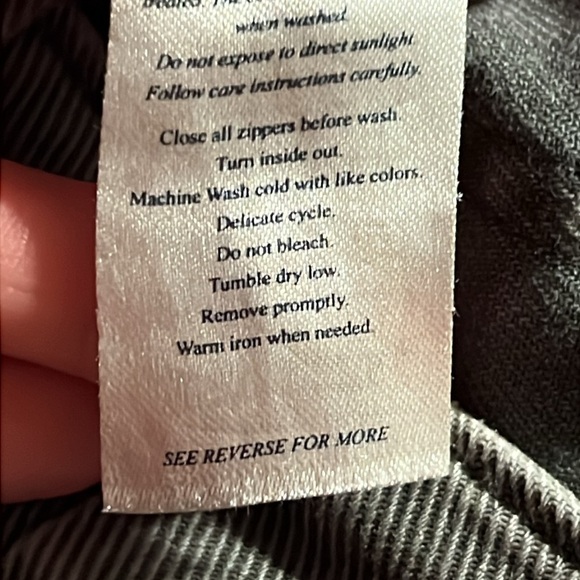 Faherty Women’s Slim Straight Leg Cropped Utility Pants Washed green Women's 29 - Picture 9 of 10